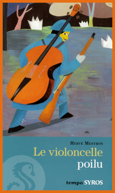 Couverture du roman "Le violoncelle poilu" de Herv Mestron