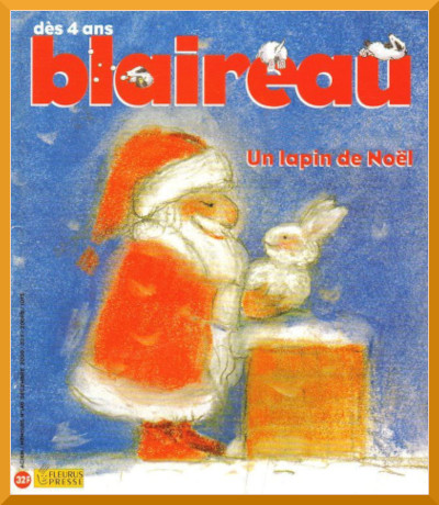 Couverture de "Un lapin de Nol" de la revue Blaireau