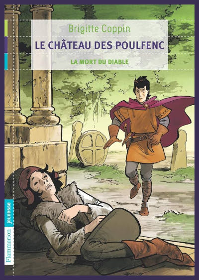 Couverture de "Le chteau des Poulfenc 3: La mort du diable" de Brigitte Coppin