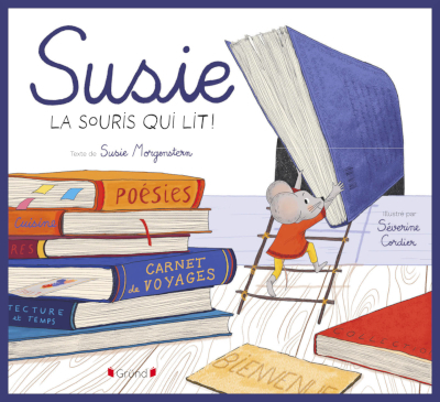 Couverture de "Susie, la souris qui lit" de Susie Morgenstern