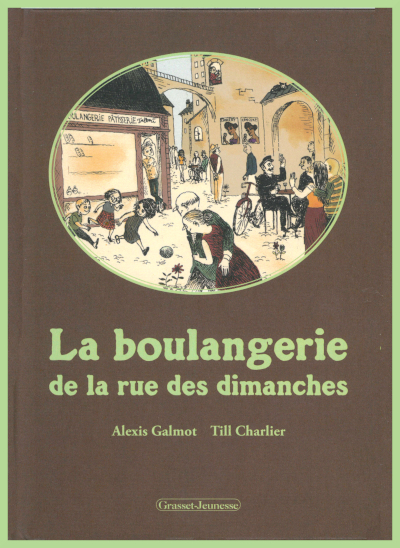 Couverture de "La boulangerie de la rue des dimanches" 