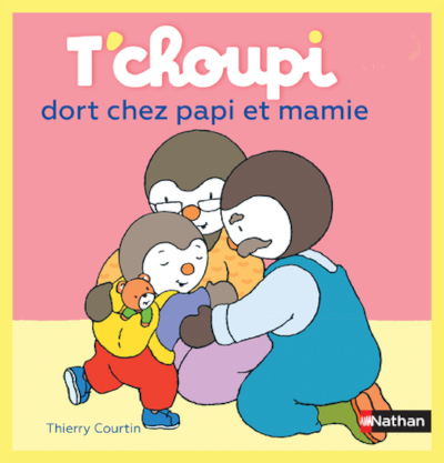 Couverture de "TChoupi dort chez Papi et Mamie"