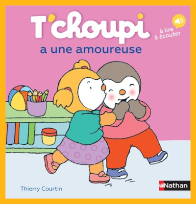 Couverture de "TChoupi a une amoureuse"