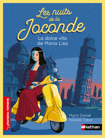 Couverture de "Les nuits de la Joconde, La dolce vita de Mona Lisa" de Mymi Doinet