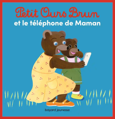 Couverture de "Petit Ours brun et le tlphone de maman"