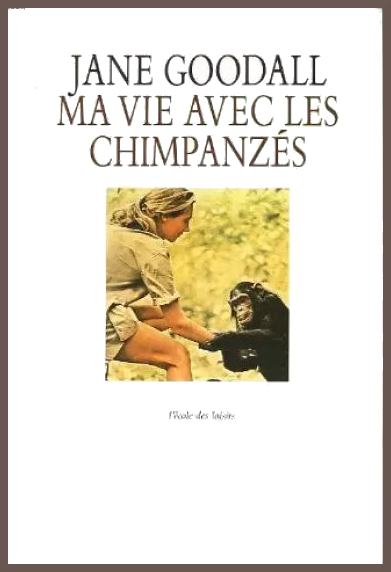 Couverture de "Ma vie avec les chimpanzs"