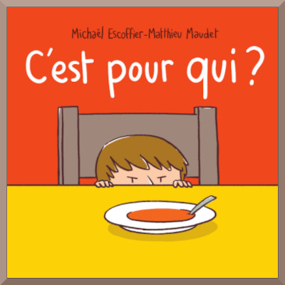 Couverture de "C'est pour qui?" de Michal Escoffier et Matthieu Maudet