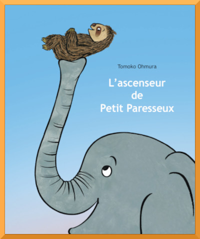 Couverture de "L'ascenseur de petit paresseux" de Tomoko Ohmura