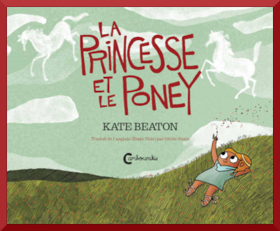 Couverture de "La Princesse et le Poney" de Kate Beaton
