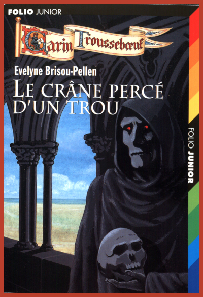 Couverture de "Le crne perc d'un trou" d'velyne Brisou-Pellen