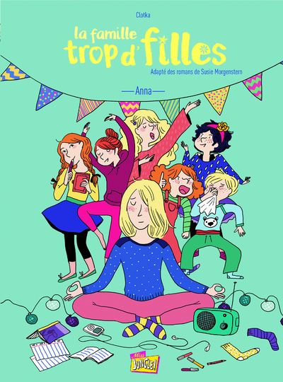 Couverture de La famille trop d'filles 1 Anna