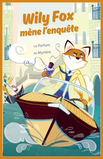 Couverture de "Wily Fox mne l'enqute, Un parfum de mystre"