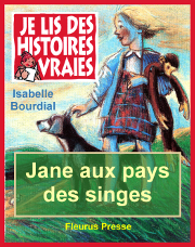 Couverture de "Jane au pays des singes" racont par Isabelle Bourdial