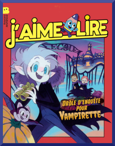 Couverture de "Drle d'enqute pour Vampirette" de Sgolne Valente