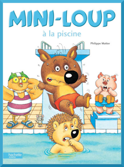 Couverture de "Mini-Loup  la piscine" de Philippe Matter