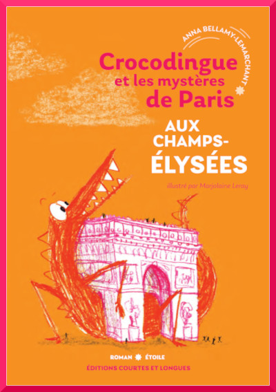 Couverture de Crocodingue et les mystre de Paris aux Champs-lyses 