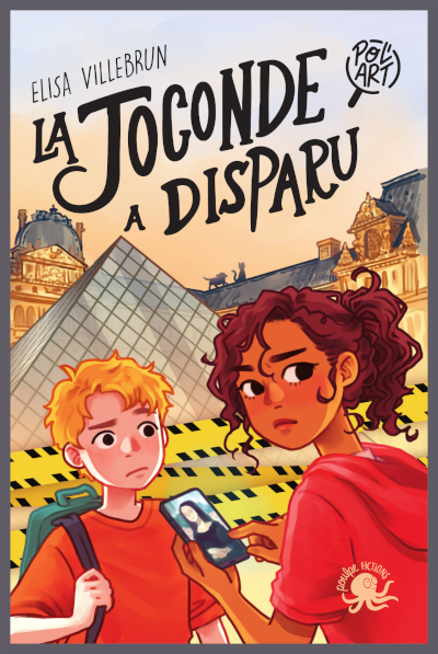 Couverture de " La joconde a disparu " d'lisa Villebrun