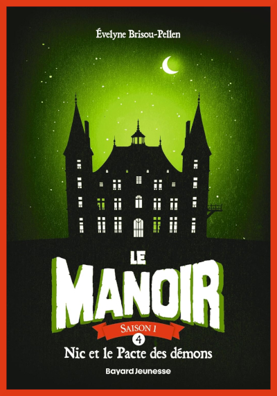 Couverture de Le Manoir 4 : Nic et le pacte des d�mons de Evelyne Brissou-Pellen