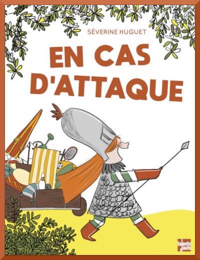 Couverture de " En cas d'attaque " de S�verine Huguet