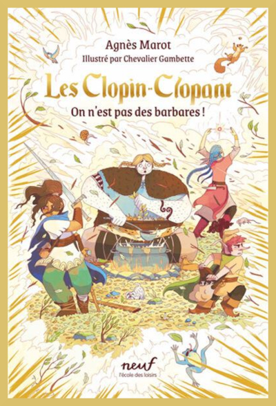 Couverture de : " Les Clopin-clopant 2 : On n'est pas des barbares ! "
