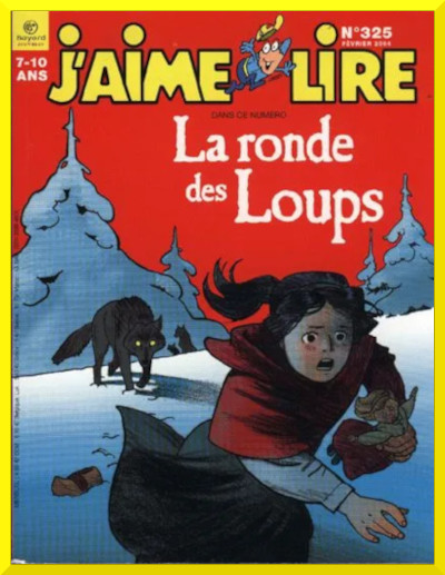 Couverture de La ronde des loups de Florence Reynaud collection J'aime Lire
