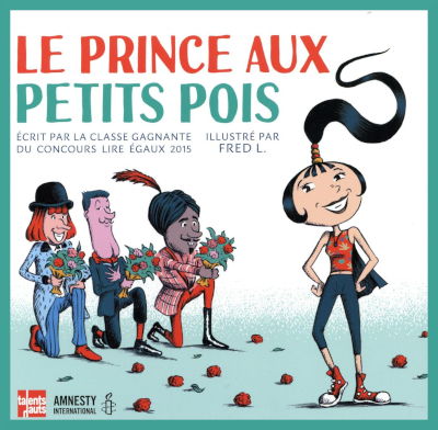 Couverture de " Le prince aux petits pois "