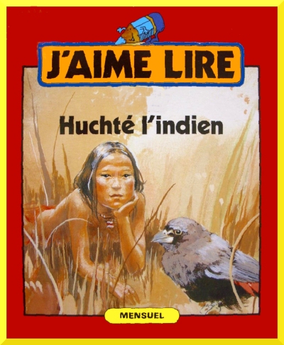 Couverture de " Hutch� l'indien " collection J'aime Lire