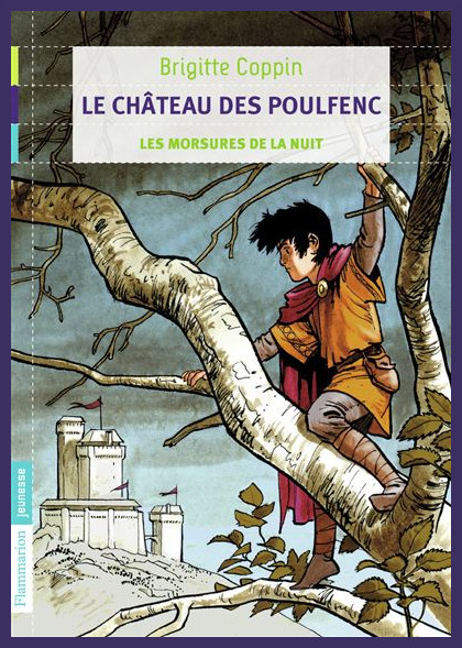 Couverture de LE CH�TEAU DES POULFENC 1: Les morsures de la nuit